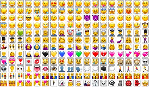 alle emojis zum kopieren